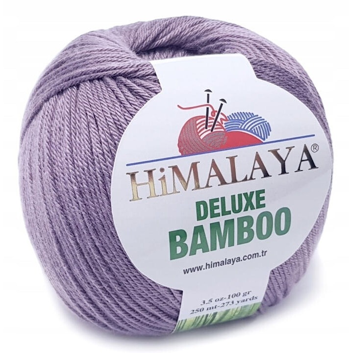 Fire textile Himalaya Deluxe Bamboo, 60% bambus, 40% bumbac, 100g, 250m, multicolor