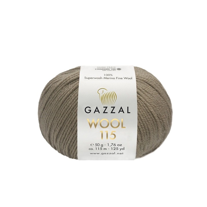 Garnitur Himalaya Wloczka 100% Lana Merino Superwash 50g, 115m, Bej