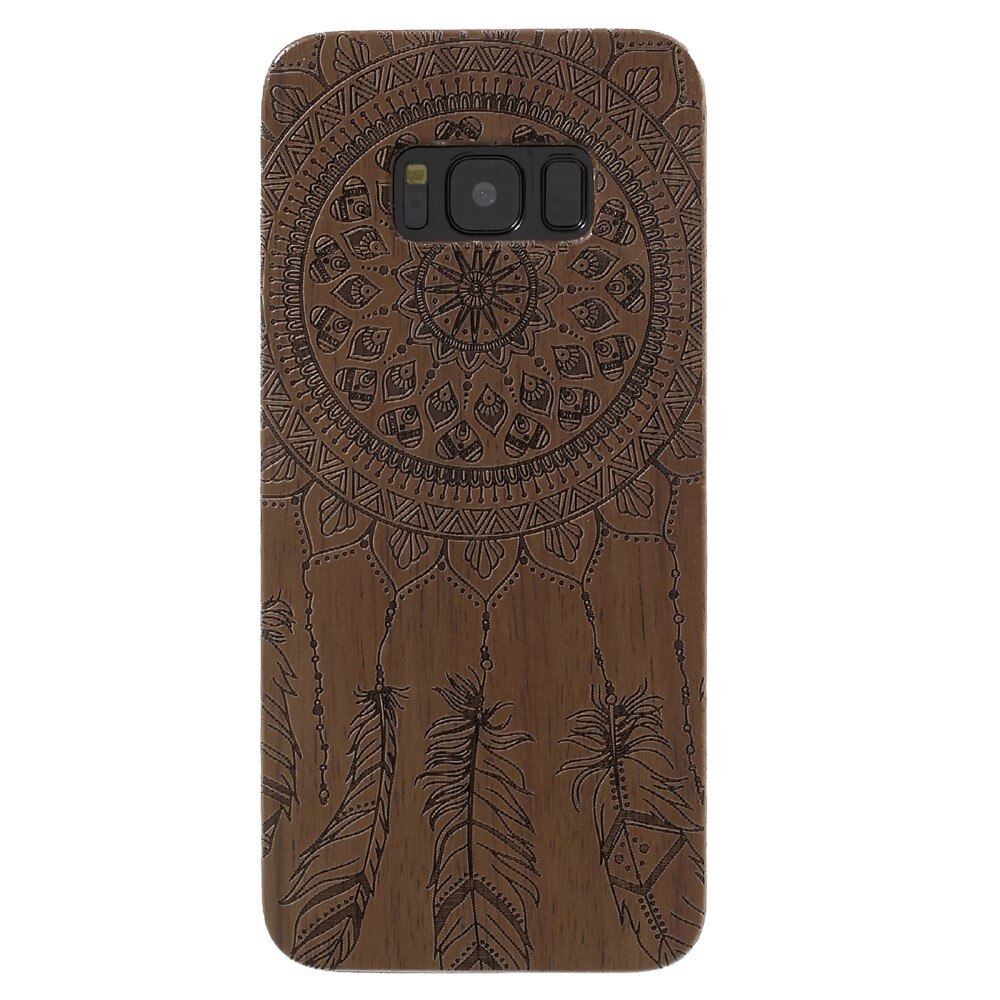 Carcasa Samsung Galaxy S8 Plus G955, Protectie Spate, Lemn, Imprimeu Dream Catcher