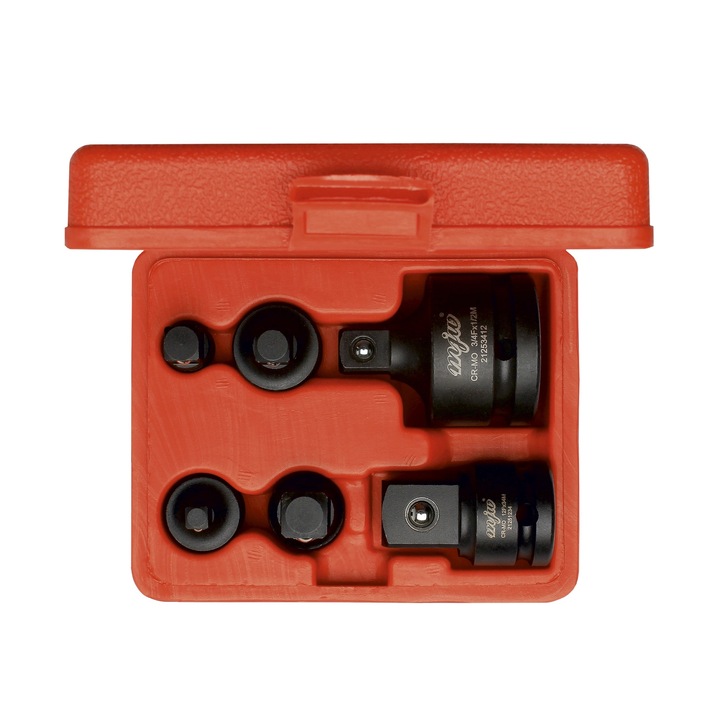 Set 6 elemente chei reduse CrMo, MJW, dimensiuni 130x108x53mm, plastic dur