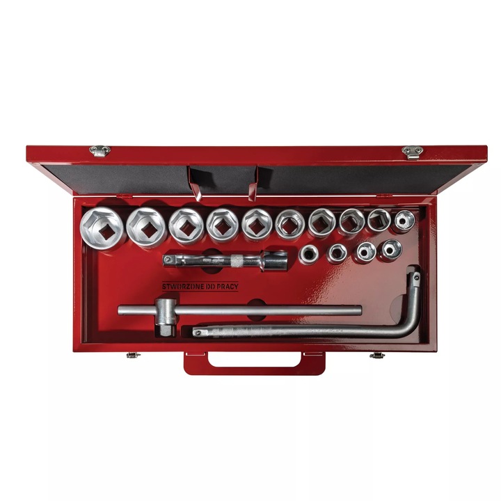 Set chei nasoade 3/4" 18 el. 17-50mm, MJW, 580x250x77mm, 13,2kg