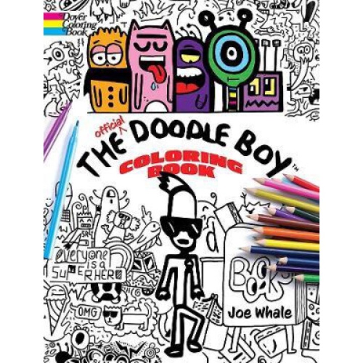 The Official Doodle Boy(tm) Coloring Book - Joe Whale