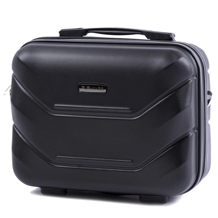 Troler Wings PEACOCK, 20l, negru, dimensiuni 28,5x34x5cm, cu curea de umar ajustabila