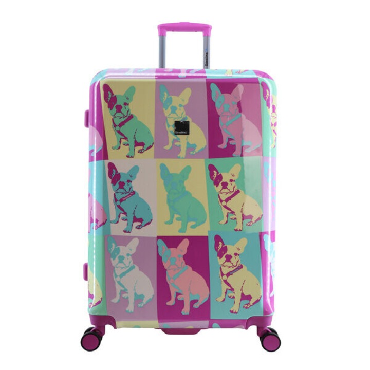 Valiza mare de calatorie, 77x51x30 cm, 103 l, incuietoare TSA, Bulldog Color, Saxoline