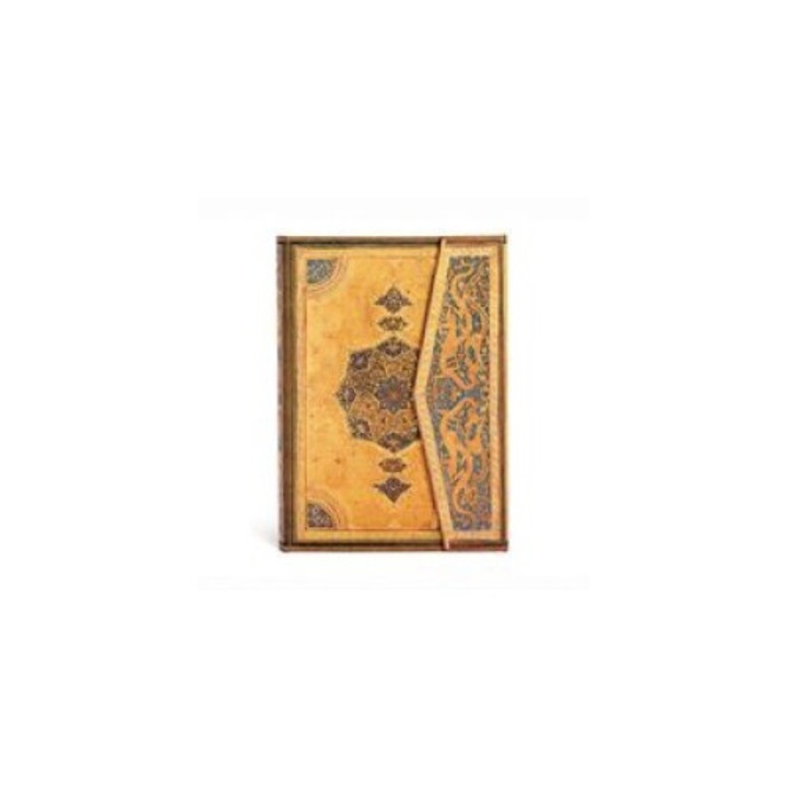 Jurnal Safavid, Paperblanks, Piele naturala, 18x13x2 cm, Maro