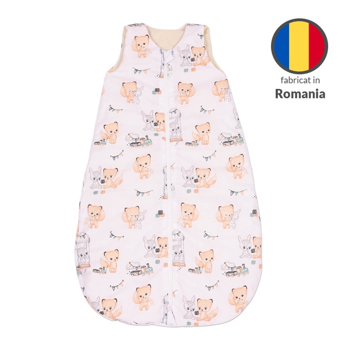 Sac de dormit copii 0-9 luni Kidizi® Best Friends, 1 tog