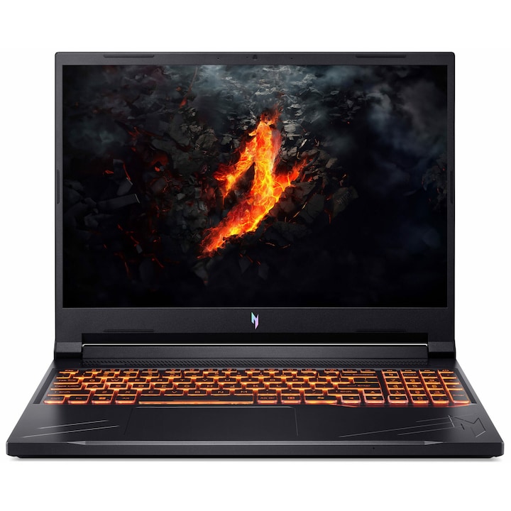 Laptop Acer Nitro V 16 ANV16-71-71N0, NH.QTQEX.00E, 16", Intel Core i7-14650HX (16 magos), NVIDIA GeForce RTX 4060 (8GB GDDR6), 16GB 5600MHz (1x16, fekete)