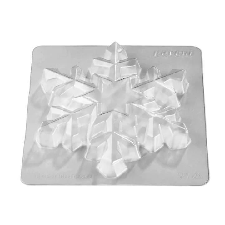 Set matrite pentru ciocolata fulg de nea 3D, Fiocco di Neve, 160×180×45mm