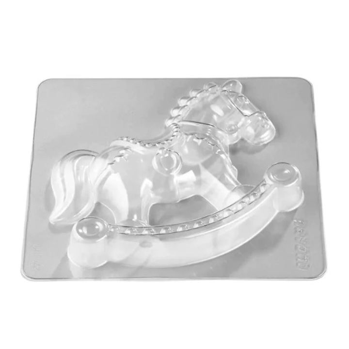 Set 2 matrite pentru ciocolata tip calut, Rocking Horse, 175×55×155mm