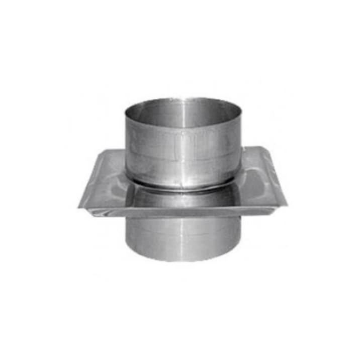 Placa de protectie pentru cos de fum, UN, 130mm, otel inoxidabil, 0,5-0,6mm