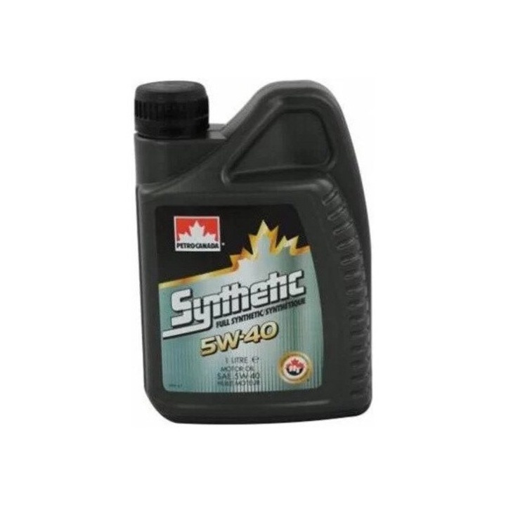 Ulei motor sintetic 5W40, Petro-Canada, 1L, pentru autoturisme, bifuel