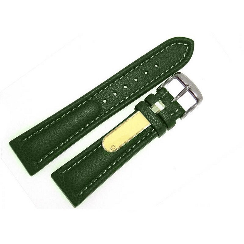 Curea de ceas Di-Modell Polo Sherpa 1145-19222 , 22mm, verde inchis, catarama argintie