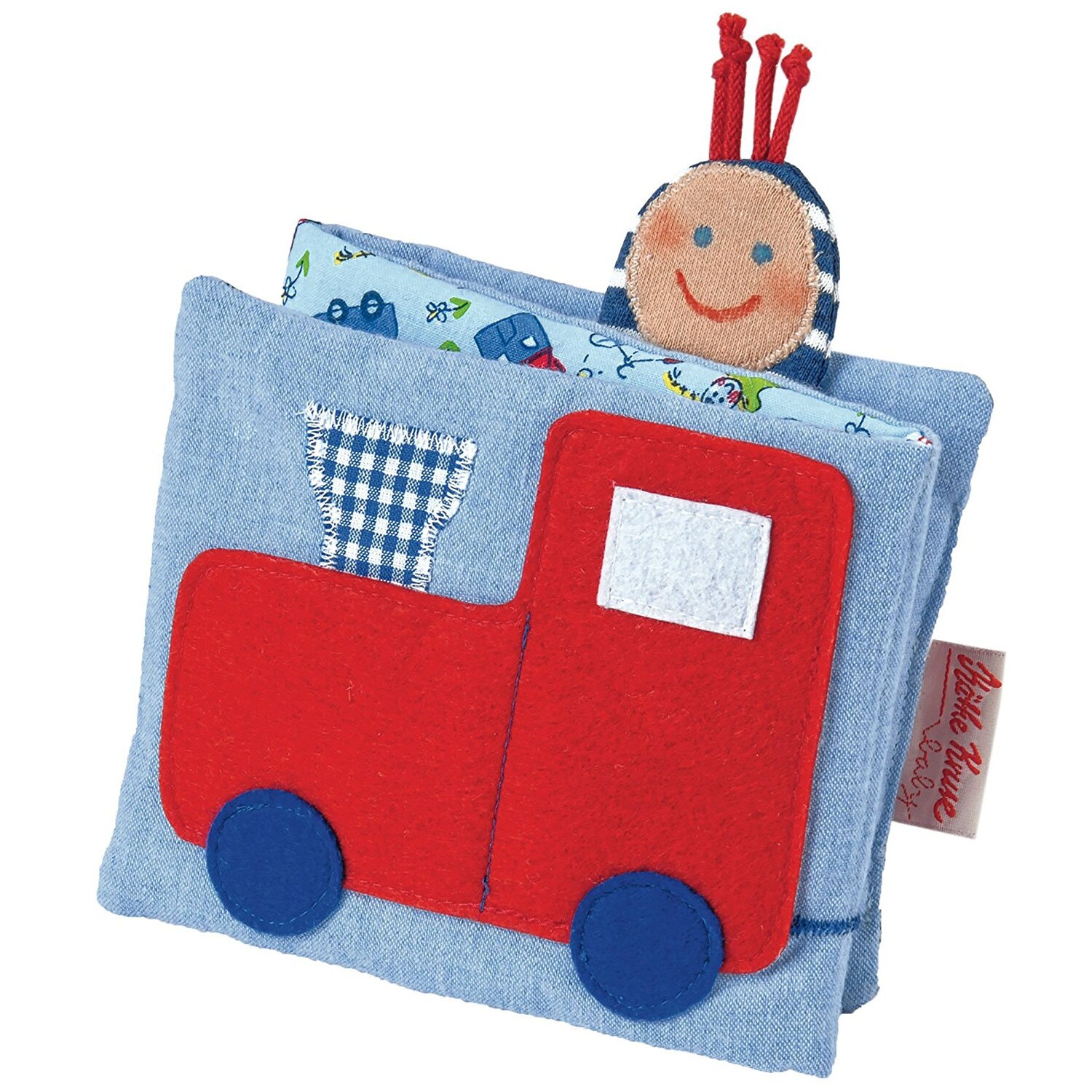 Jucarie Carte cu activitati In Tren, Kathe Kruse, multicolora