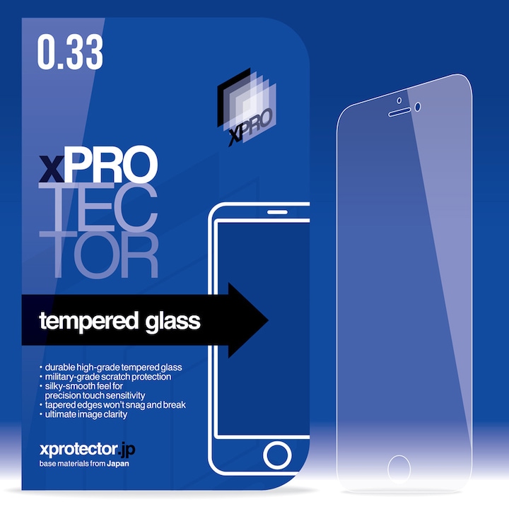 XPRO Tempered Glass 0.33 kijelzővédő Xiaomi Redmi 4X készülékhez