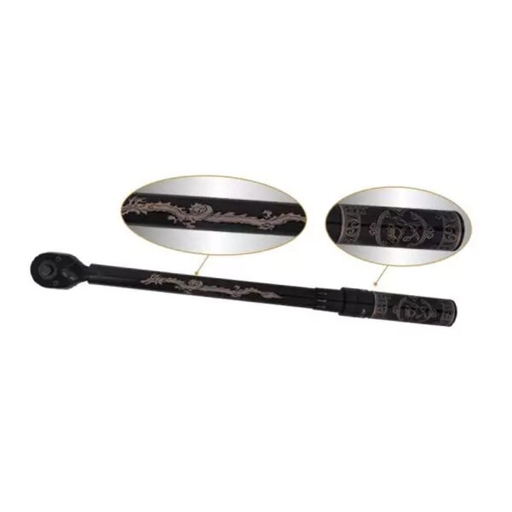 Cheie dinamometrica 1/2, King Tony, 40-200 Nm, lungime 521 mm, finisaj negru