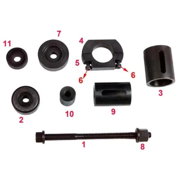 Extractor buff metal VW T4, H.C.B, 4,9 kg