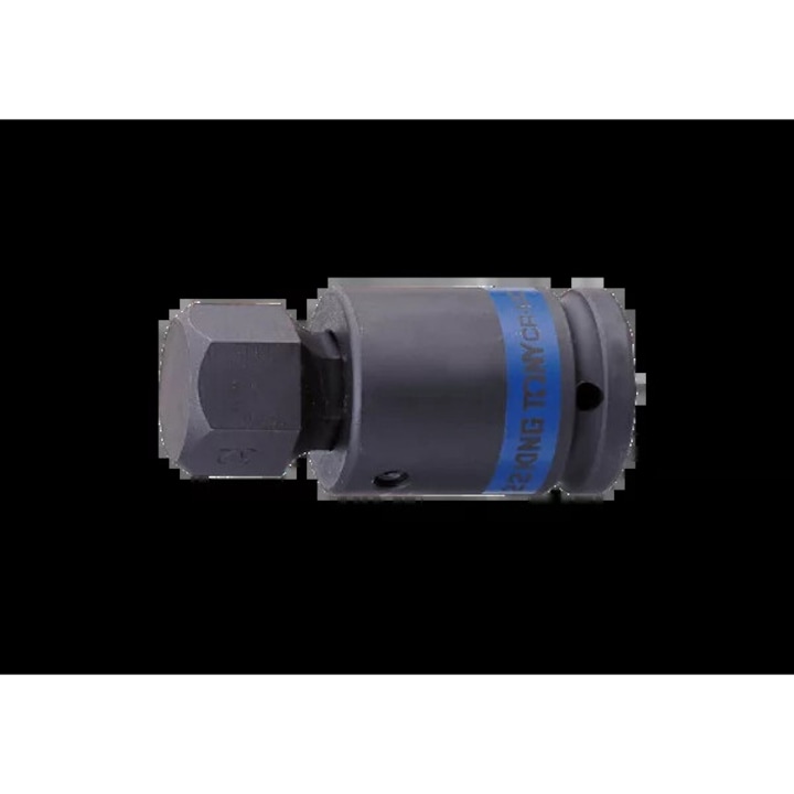 Nasada impact 3/4" cu bit HEX 22 mm, King Tony, 93 mm, crom-molibden