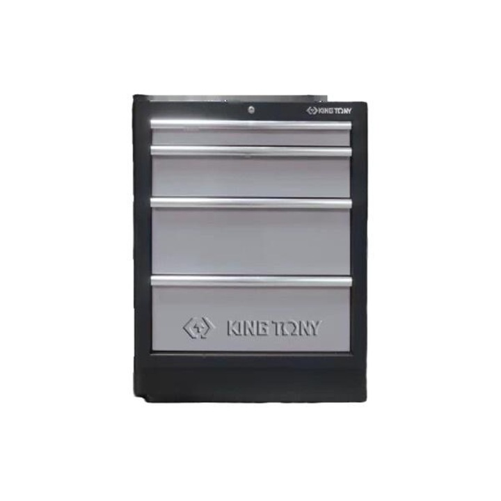 Comoda pentru scule cu 4 sertare, King Tony, gri, 680x460x910mm, capacitate 300kg