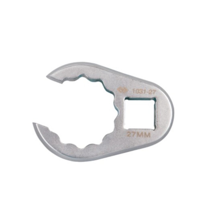 Cheie speciala deschisa, king Tony, Otel crom-vanadiu, 24mm, 1/2", 12-unguri, 38.5x12.5x55mm, Argintiu