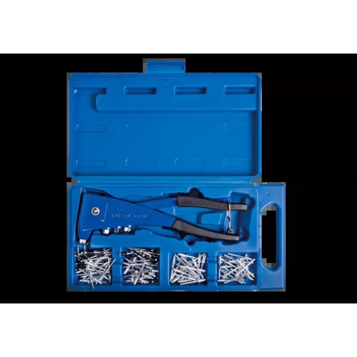 Set nituitor manual King Tony, 2.4-4.8mm, 6 tipuri nituri, 20 bucati fiecare