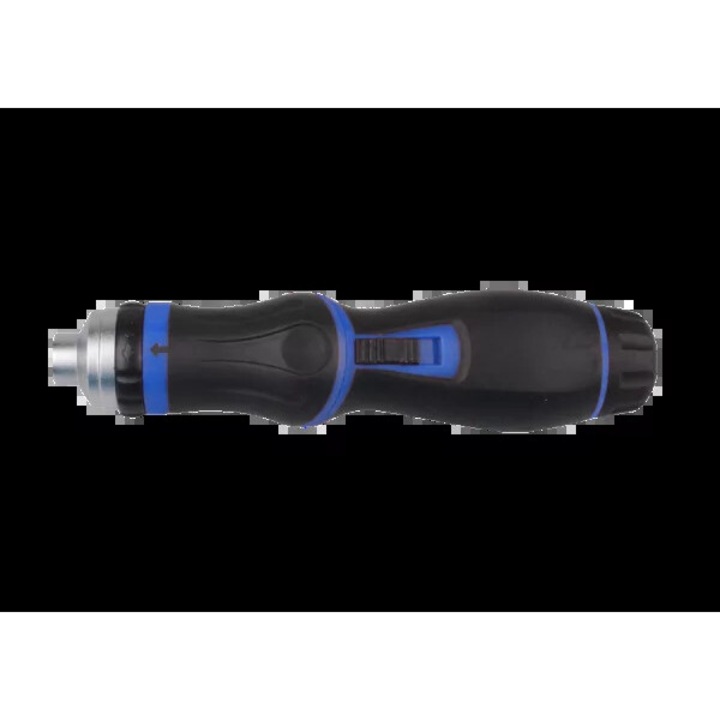 Racsnis csavarhúzó 1/4", King Tony, 46 fog, PC + TPR anyag