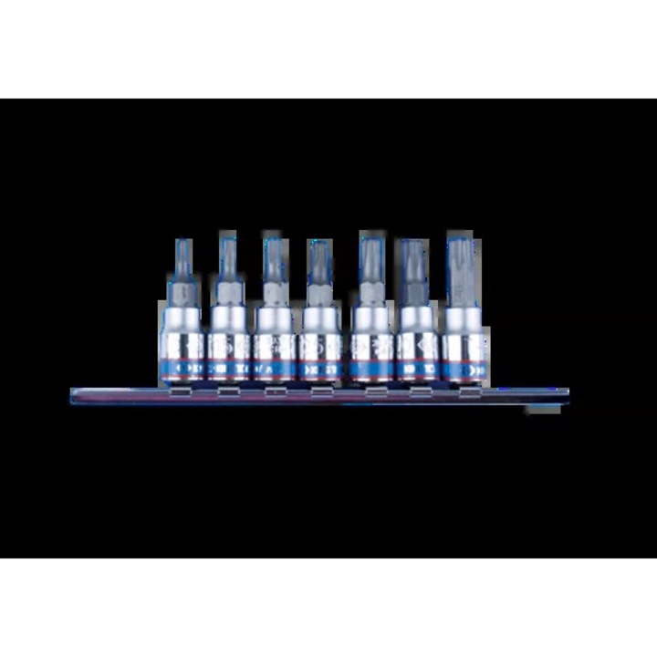 Set de nasade T10-T40, King Tony, 7 piese, 130mm