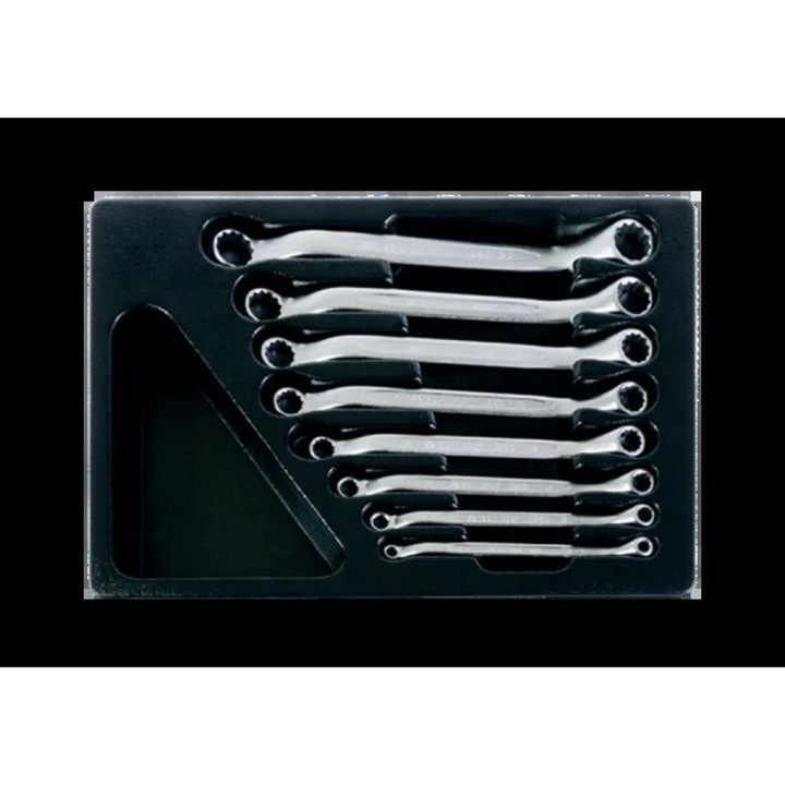 Set chei plasko-oczkowe King Tony 6x22mm, 8 piese