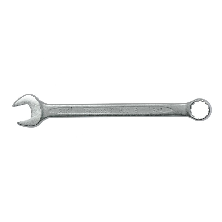 Cheie plasko-oczkowa 9/16", Teng Tools, crom-molibden, 6.20mm, 10x30x180mm