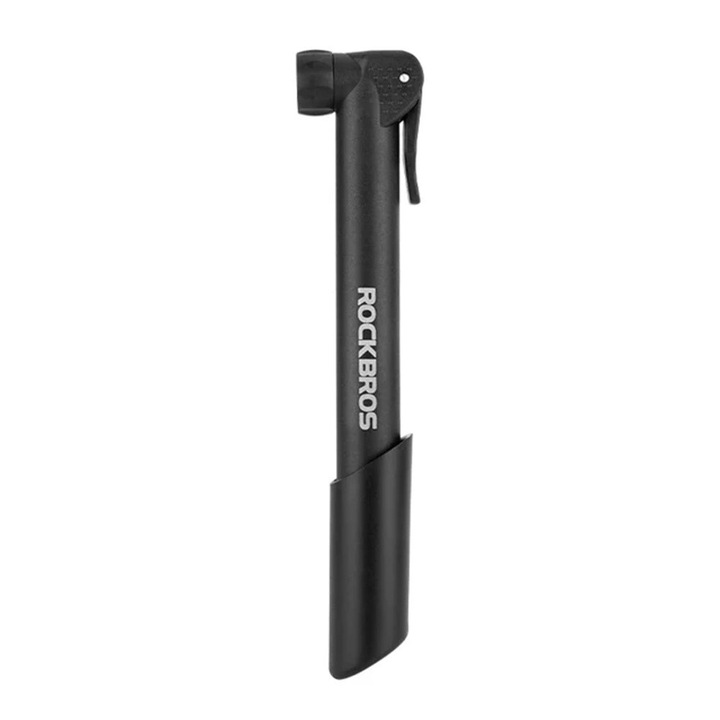 Rockbros 42520001001 kerékpárpumpa, 5,5 bar, fekete, univerzális használat