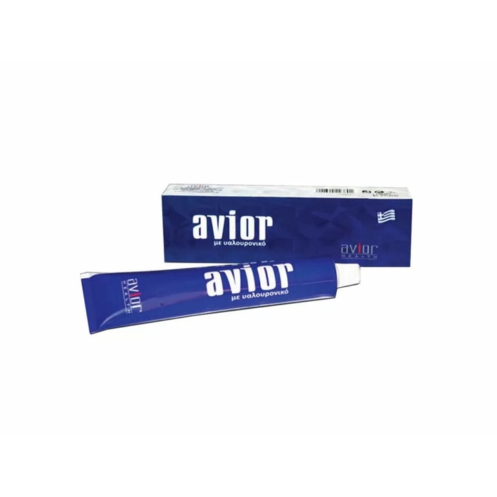 Crema pentru leziuni/arsuri, AVIOR, Acid hialuronic, 55gr