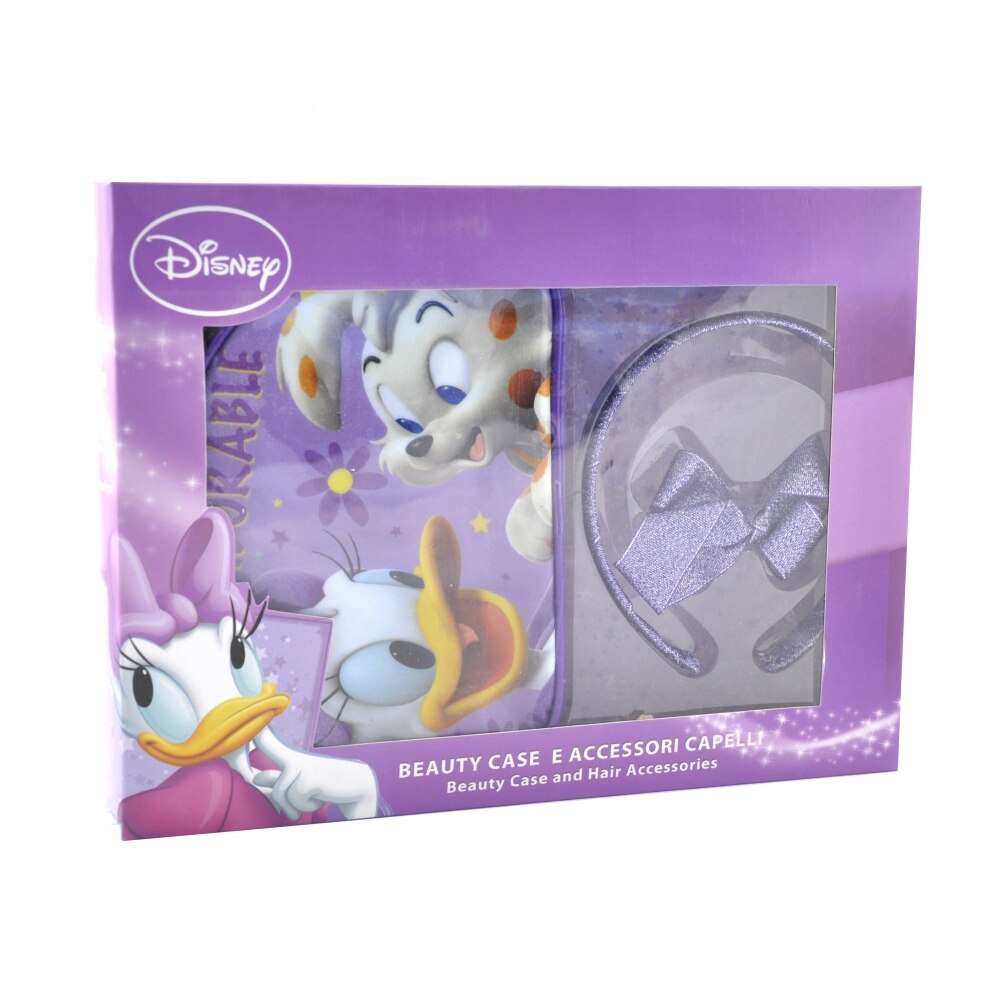 Set cadou (geanta pentru cosmetice si accesorii pentru par) Disney Daisy