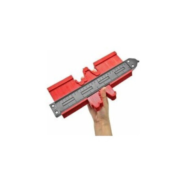 Unealta de contur, 25cm, pentru taierea lemnului, rosu