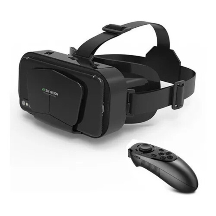 Shinecon G10 3D регулируеми VR очила за 5-7 инча смартфон ABS черни