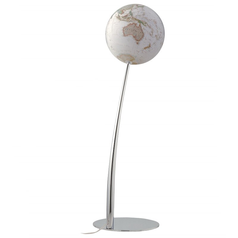 Glob politic iluminat Iron Executive, 30 cm, de podea, National Geographic