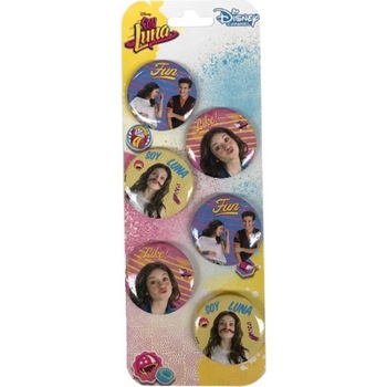 Set insigne Soy Luna, 6buc Set insigne Soy Luna, 6buc