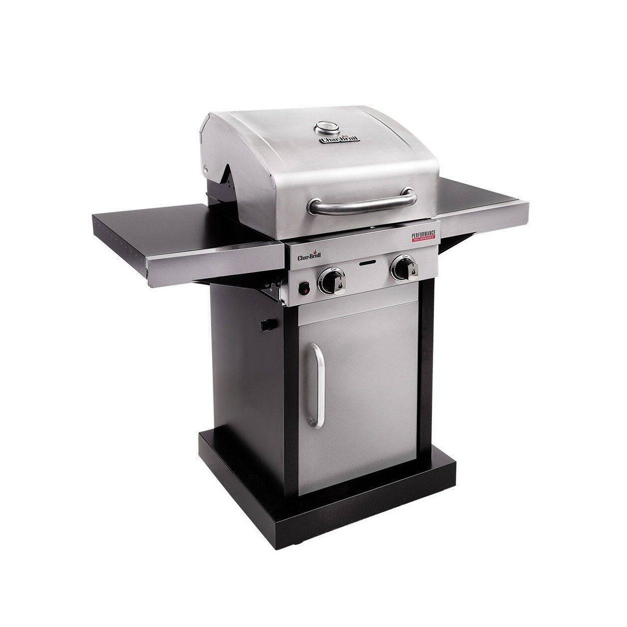 Gratar pe gaz Char-Broil Performance 220S, 2 arzatoare din inox, TRU-Infrared