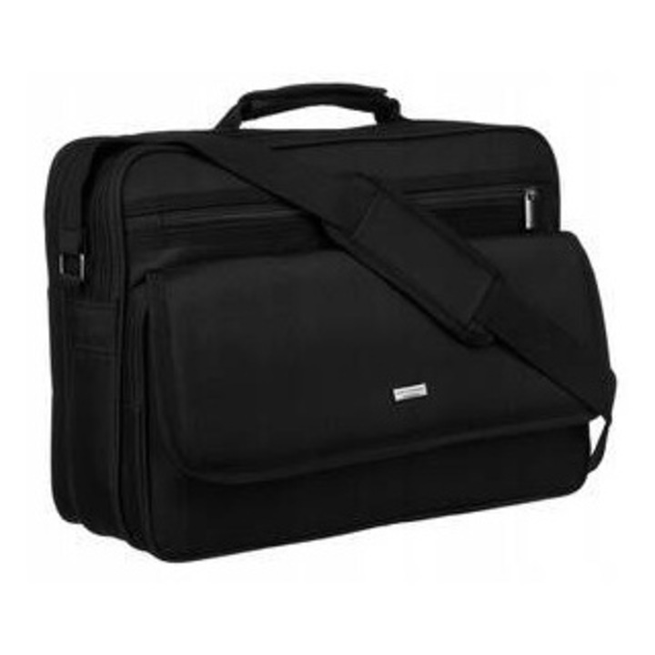 Peterson nagy férfi textil táska, fekete, 39x16x29cm