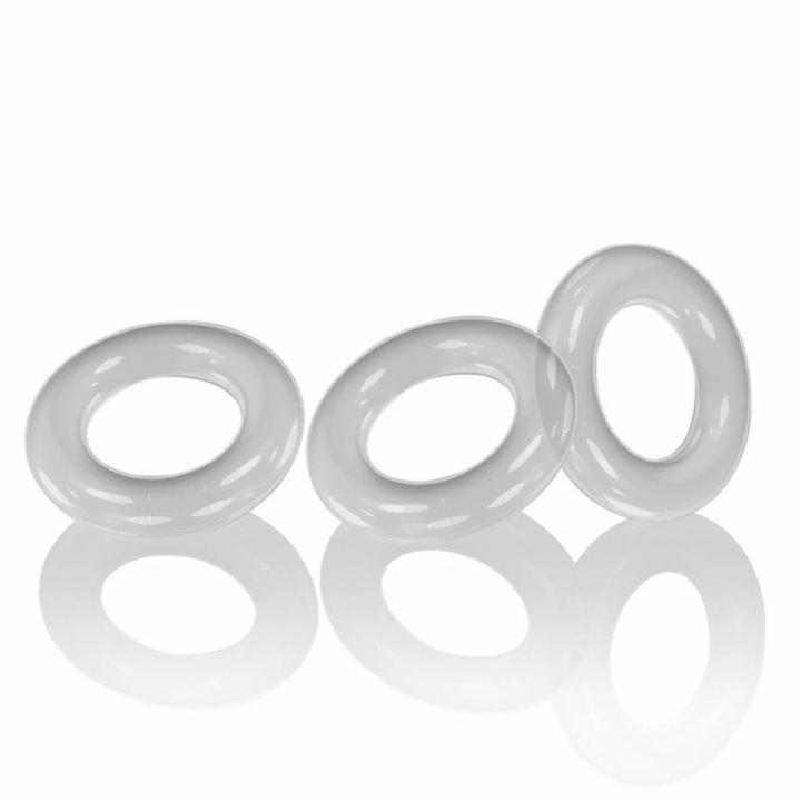 Set 3 inele pentru penis, Oxballs, 3.2x0.6cm