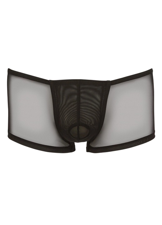 Boxeri semi-transparenti Svenjoyment, poliamida/spandex, negru, 2XL INTL