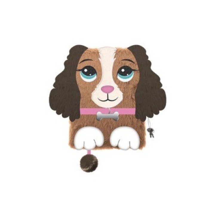 Jurnal A5 cu lacat, St.Majewski, 96 file, 16.5 x 25.5 cm, multicolor