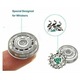 Set 3 capete de ras SH90 pentru aparate de ras electrice, compatibile cu Philips Norelco 8000 si 9000, otel inoxidabil