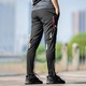 Pantaloni de ciclism Rockbros RKCK0001, negru, material respirabil, elemente reflectorizante, poliester, S INTL
