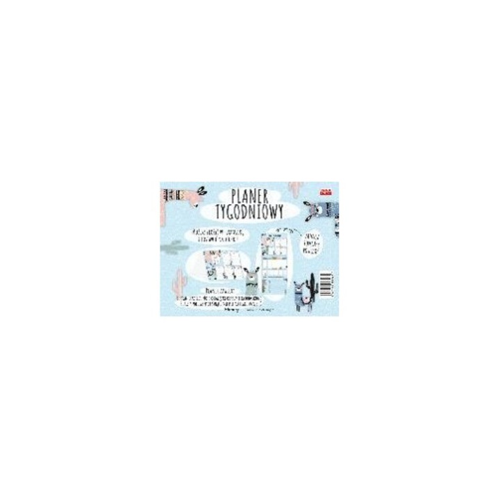 Planer saptamanal Henry, 3 fete, 160x210mm, 160x516mm, articole scolare