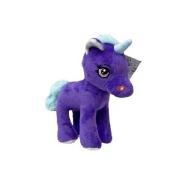 Jucarie de plus, Tulilo, Unicorn Lena, 20cm, violet, 236x174mm