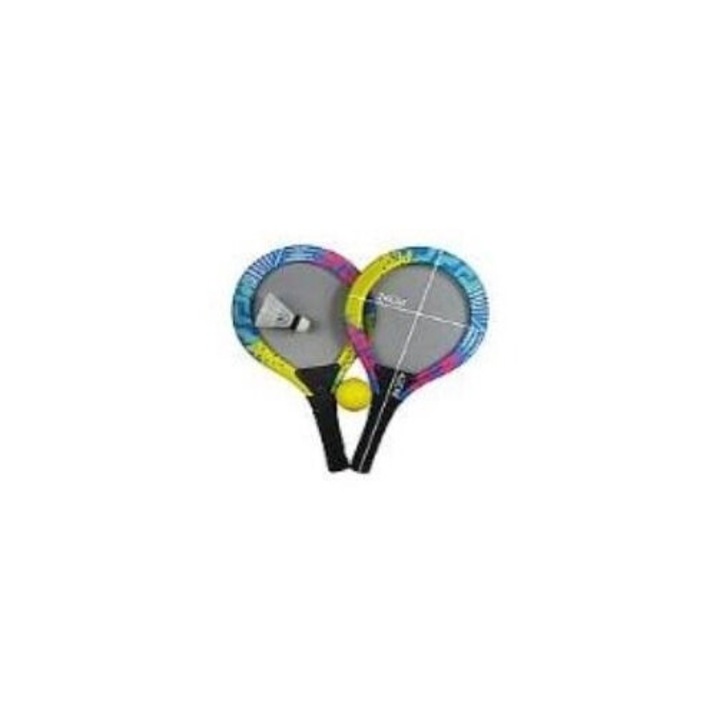 Set rachete tenis cu minge si lotca, ADAR, 43x24x5cm, pentru copii 3+