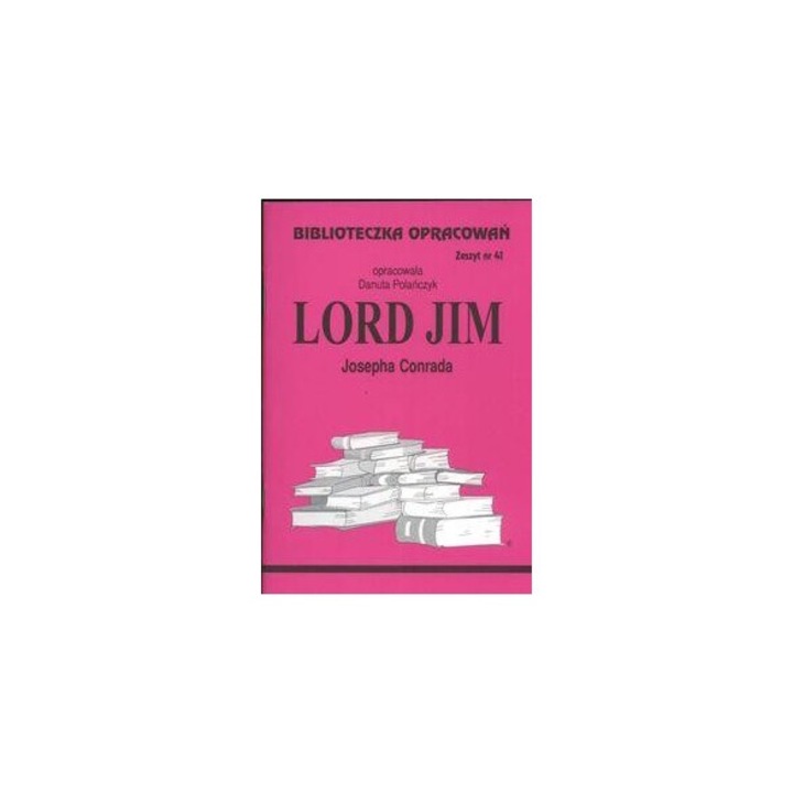 Biblioteczka Opracowan nr 041 Lord Jim, Biblios, 2023
