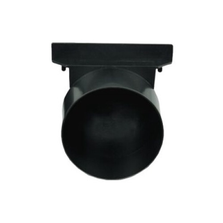 Capac de scurgere, ZMM, polipropilena, 1000 x 98 mm, negru