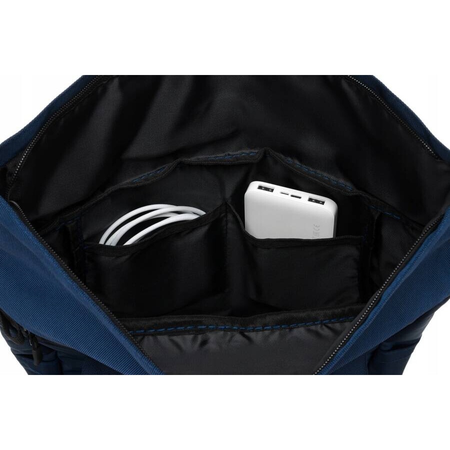 Rucsac mare pentru laptop, Peterson, bleumarin, 15.6 inch, poliester