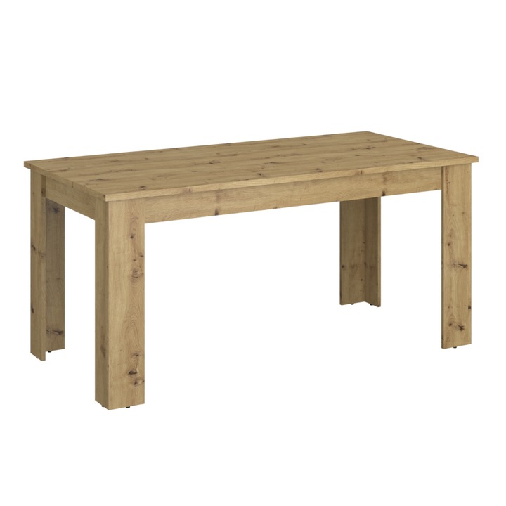 Разтегателна трапезна маса Airon Artisan дъб ПДЧ 160-210x80x75.1 см