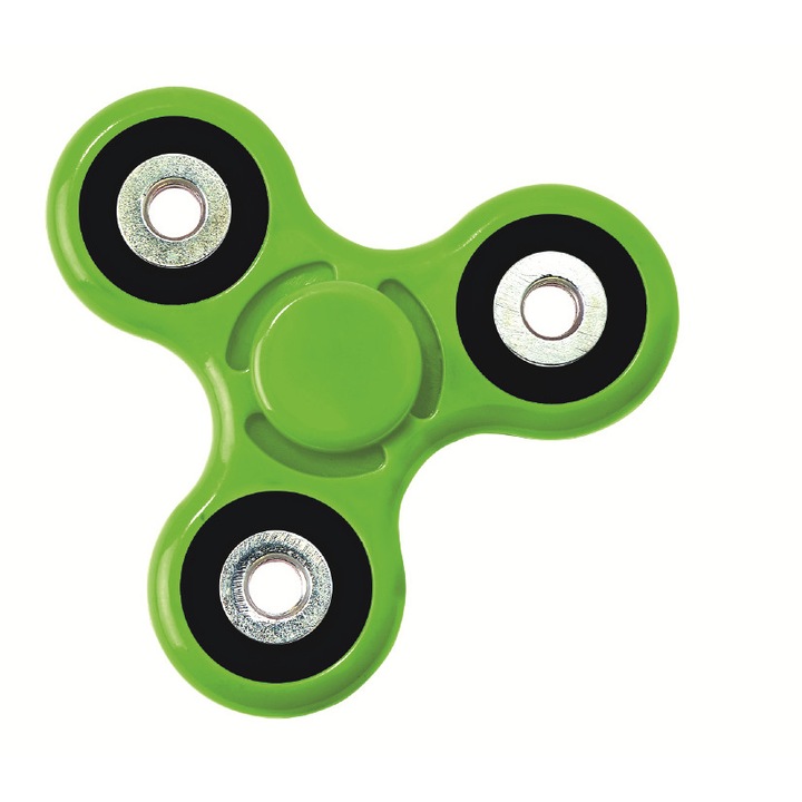 Finger Spinner verde cu negru, Moses